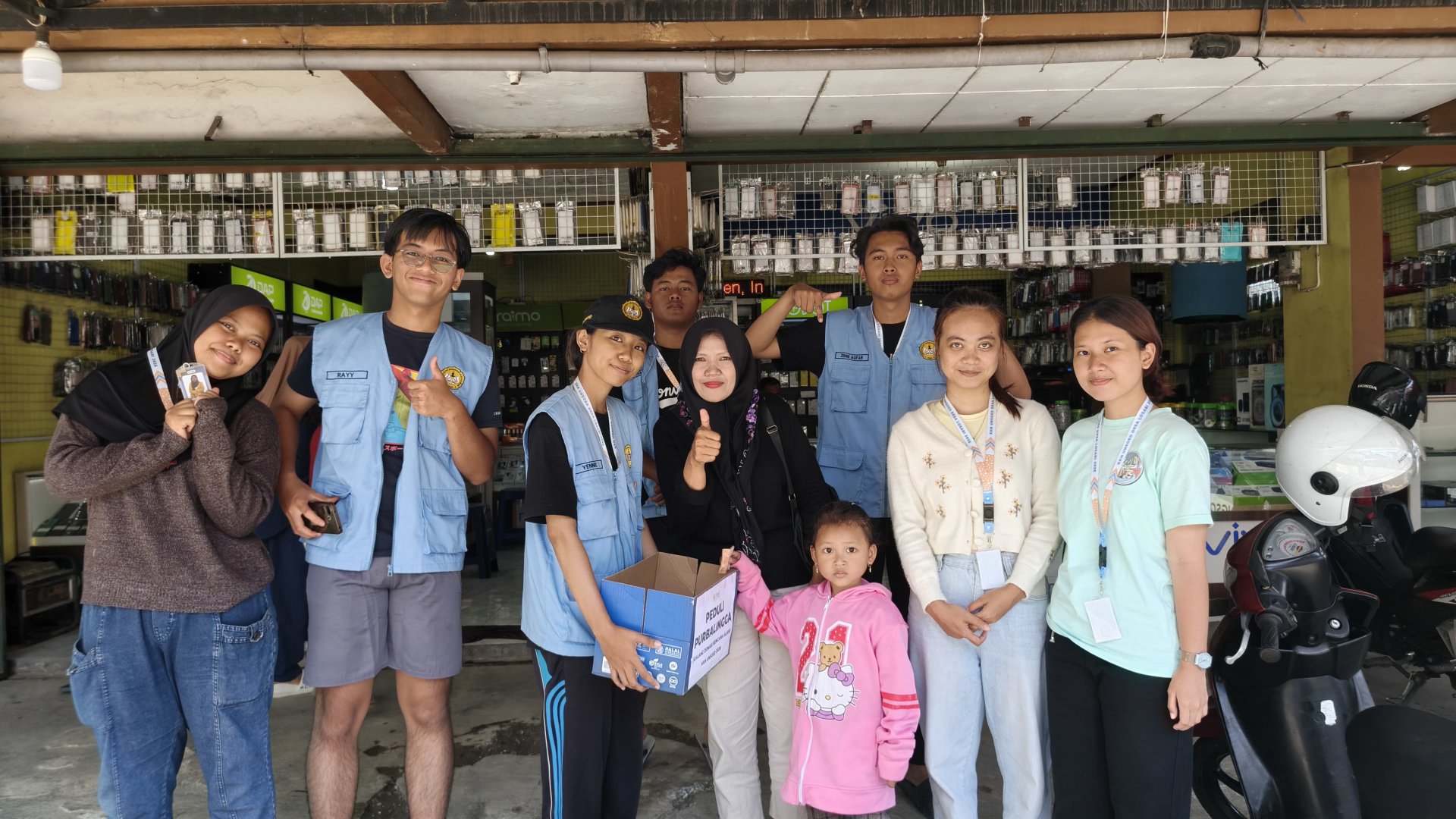 Kegiatan Galang Dana untuk Korban Bencana