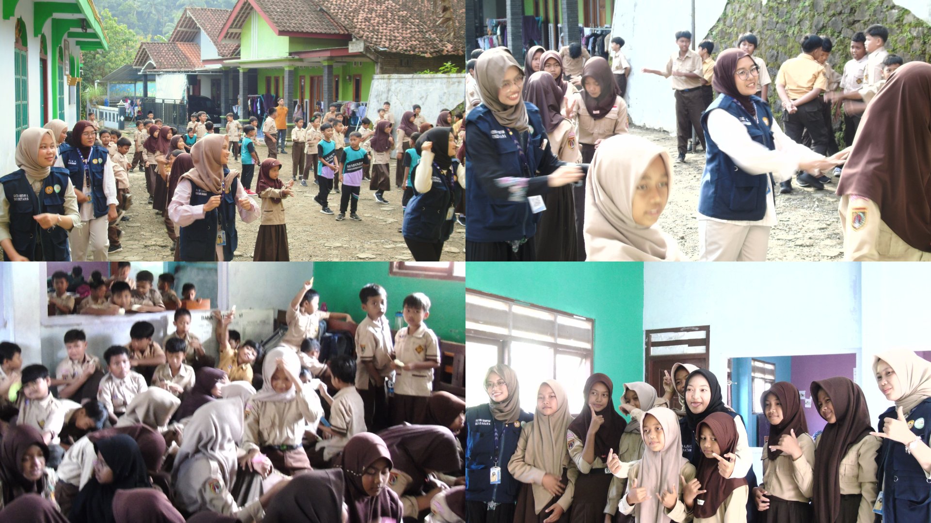 Kegiatan Hari Kedua puluh lima KKN di Desa Karanganyar, Wadaslintang: Senam dan Sosialisasi Anti-bullying di MI Ma'arif Karanganyar