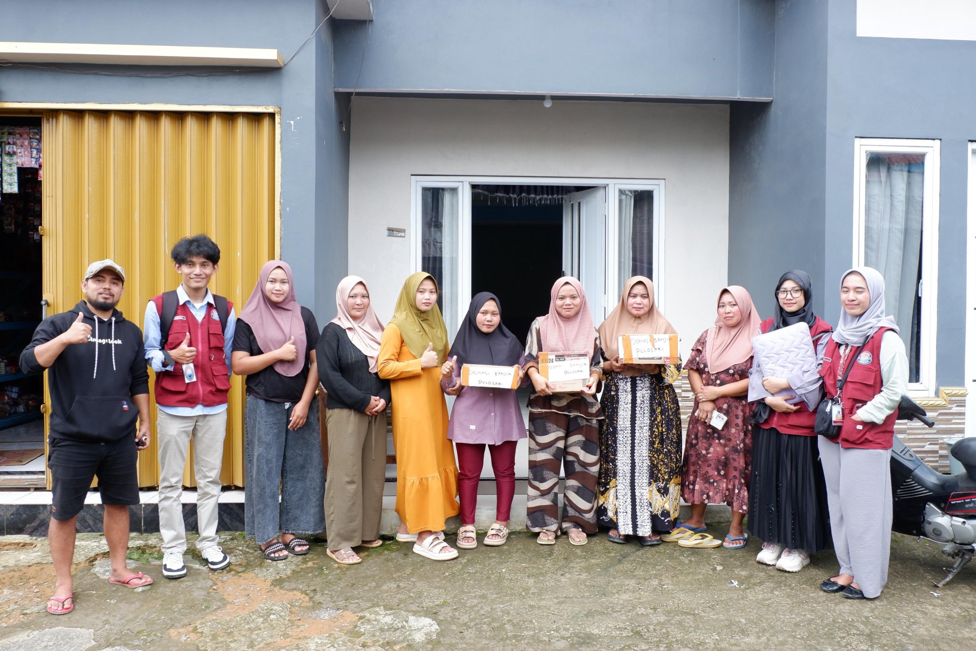 Hari ke-25 sosialisasi bidang pendidikan, pendampingan UMKM, Penggalangan dana, dan koordinasi dengan masyarakat