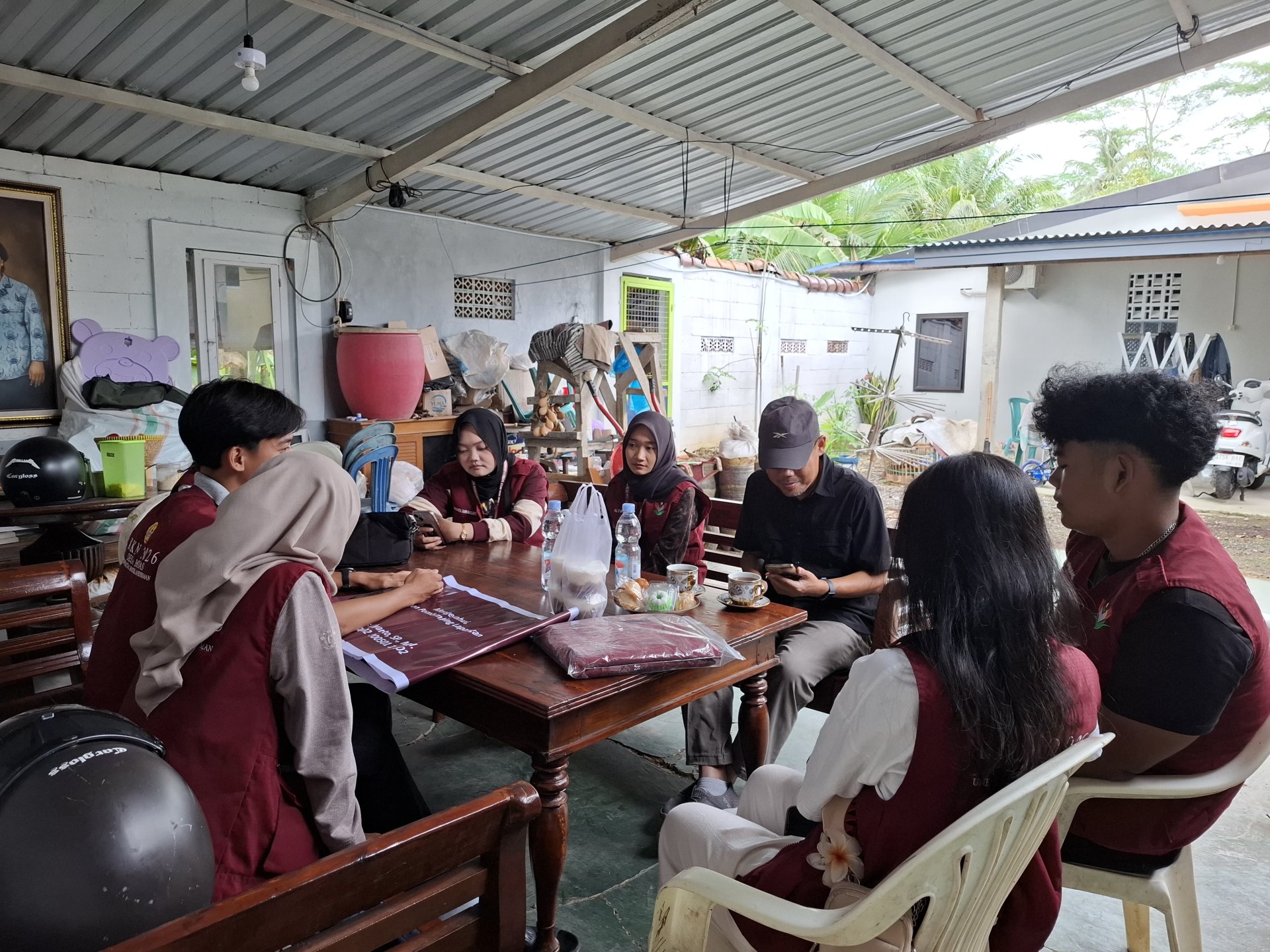 KUNJUNGAN DOSEN PEMBIMBING LAPANGAN (DPL) KE POSKO