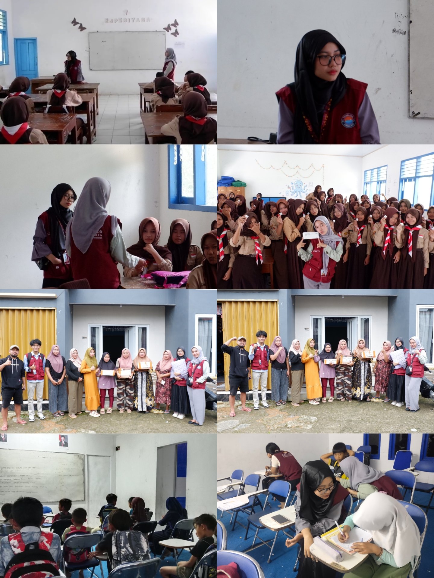 Sosialisasi 3 Dosa Besar Pendidikan, Sosialisasi Anemia dan Tablet Tambah Darah, Pengumpulan Donasi Korban Bencana, serta Bimbingan Belajar