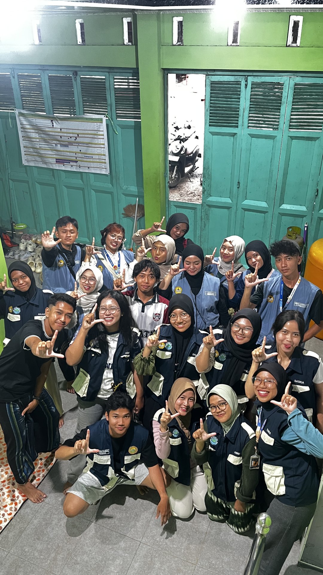 Visitasi sharing bareng bersama kkn desa lancar