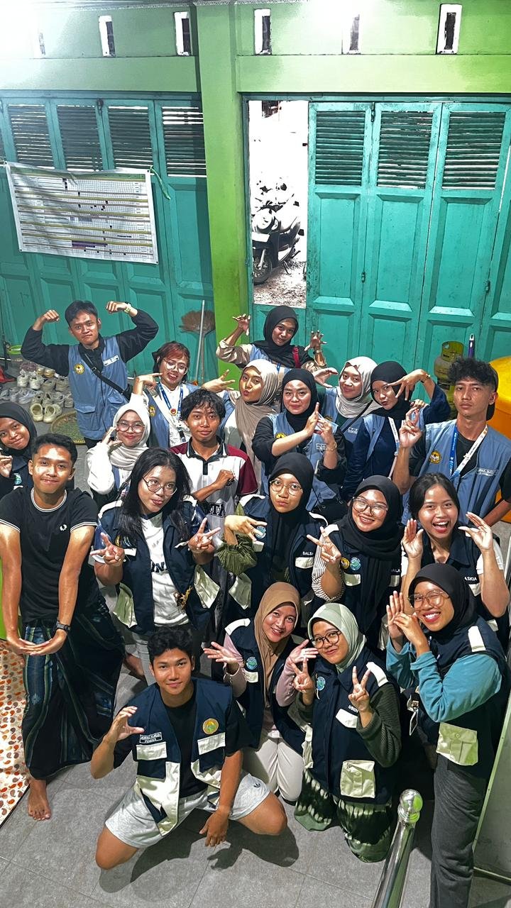 Visitasi dan Sharing Session bersama KKN Desa Lancar di Posko KKN Desa Trimulyo