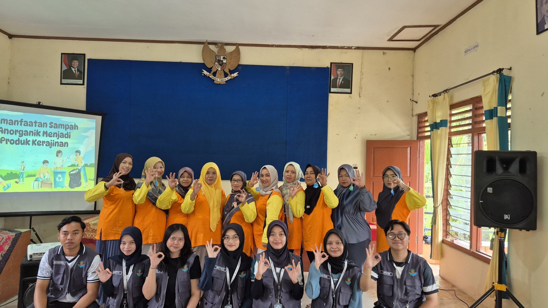 Sosialisasi proker lingkungan dan ziarah