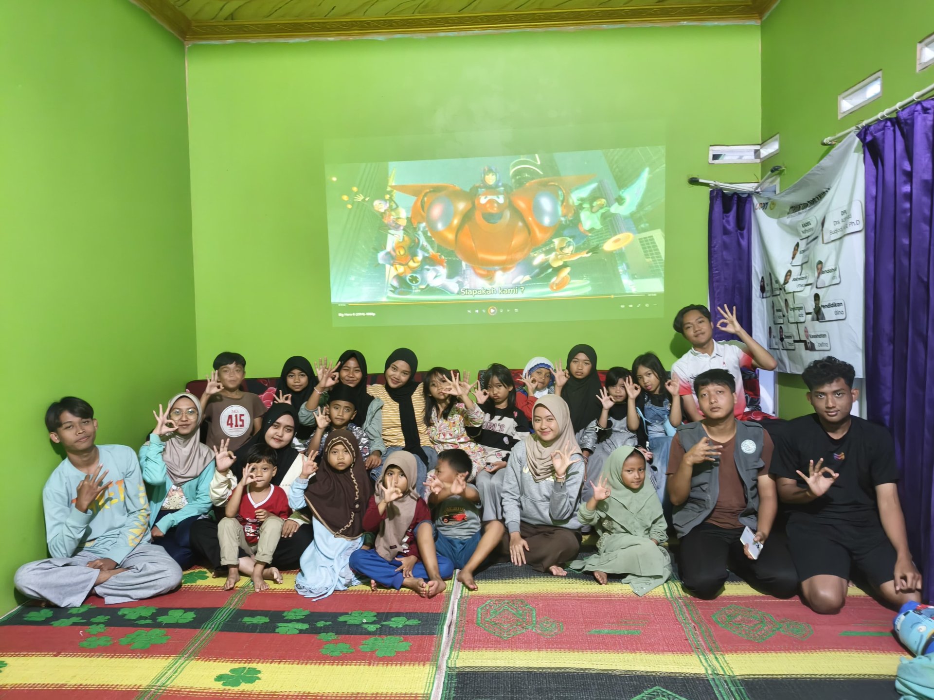 Kegiatan Bimbingan Belajar (Penutup) di Posko KKN