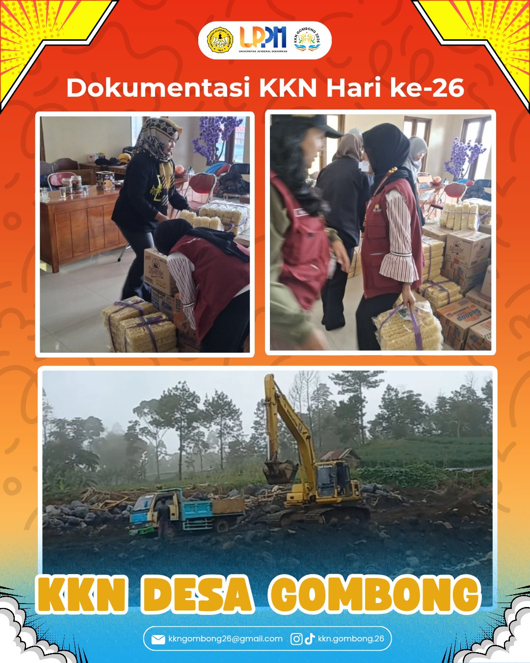 Partisipasi Mahasiswa KKN dalam Penanganan Bencana