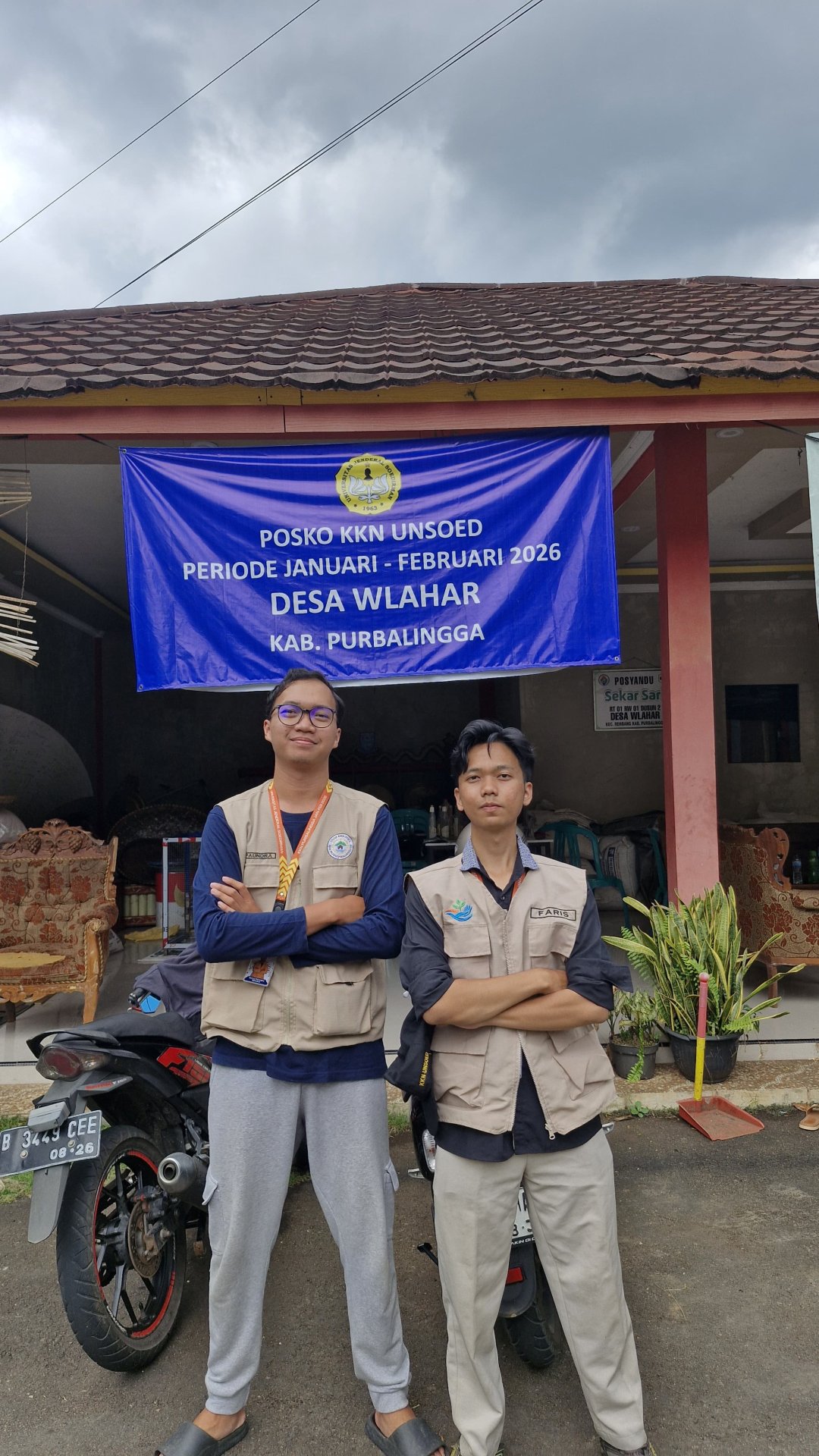 Kunjungan Koordinator Kabupaten dan Koordinator Kecamatan KKN ke Desa Wlahar, Gunungwuled, dan Karangbawang