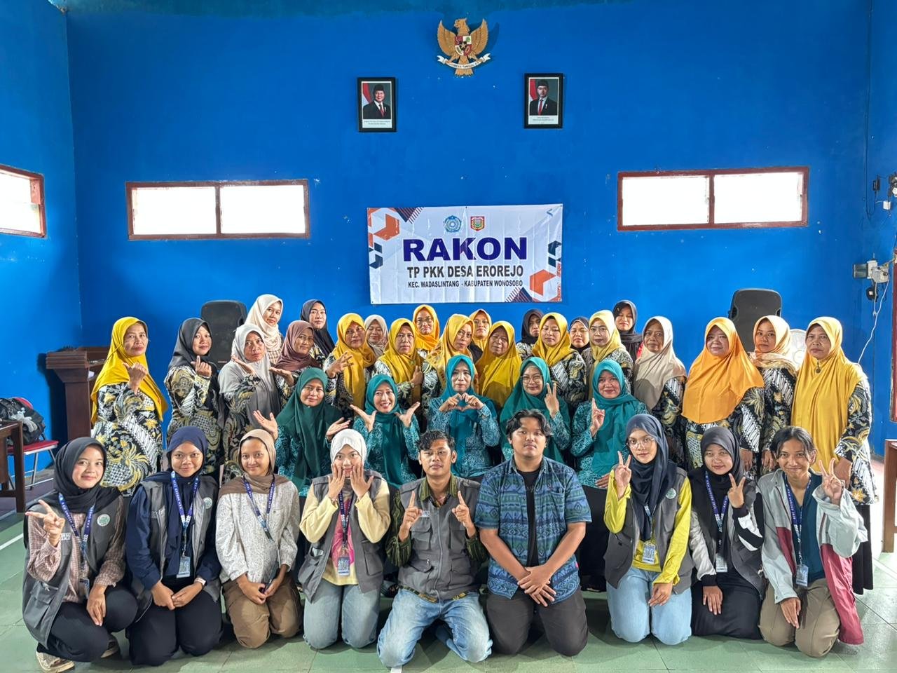 Pelaksanaan Program KKN Hari Keduapuluh Enam di Desa Erorejo, Wadaslintang