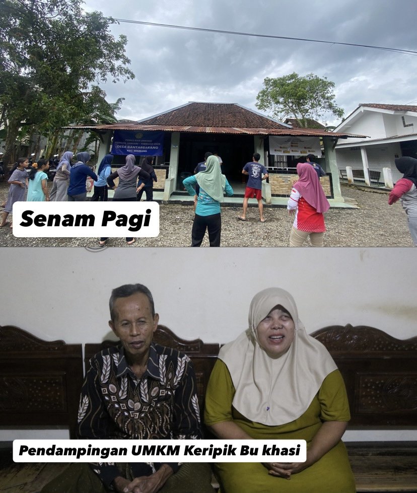 Senam pagi, dan Pendampingan UMKM
