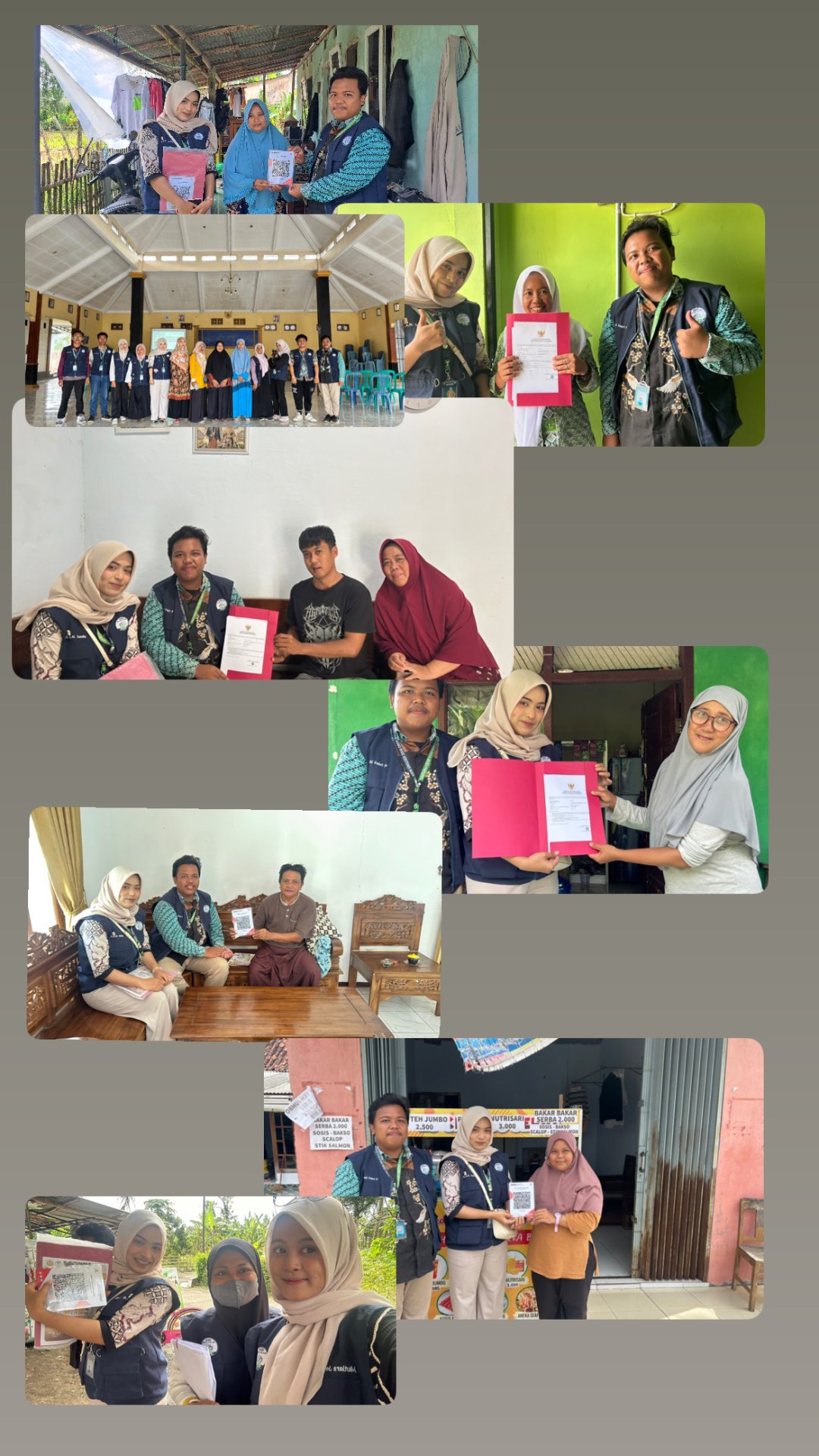 Sosialisasi Program Kerja Ekonomi, Penyerahan QRIS dan NIB UMKM, Branding Usaha di Desa Bulupayung