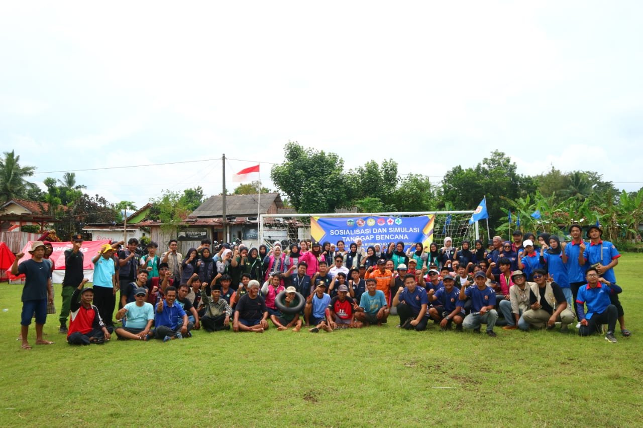 KKN HARI KE-26: Sosialisasi dan Simulasi Tanggap Bencana Kecamatan Somagede