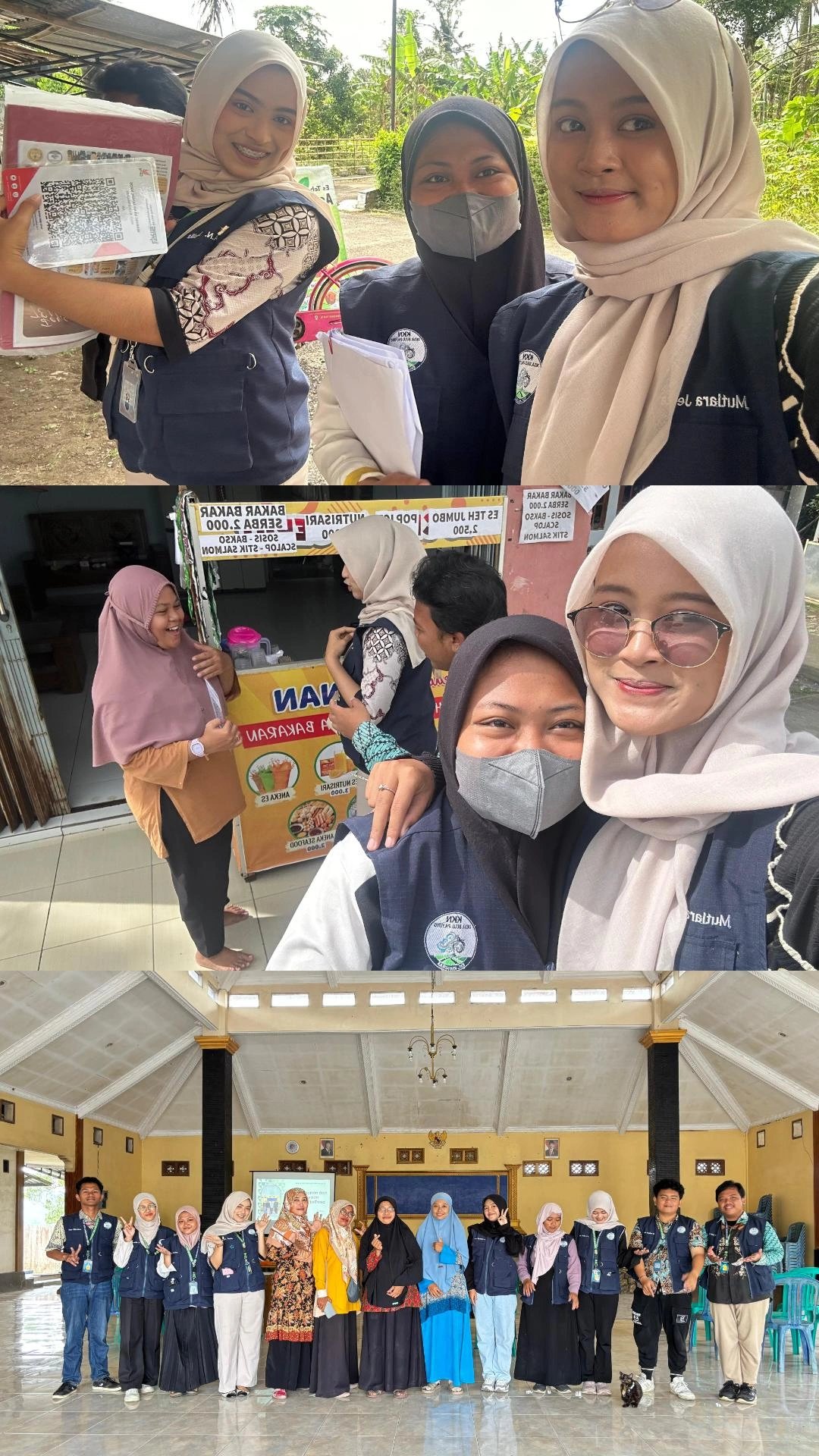 Hari 26_Sosialisasi Penghimpunan dan Pemberdayaan Tenaga Kerja Desa serta penyerahan QRIS dan NIB UMKM