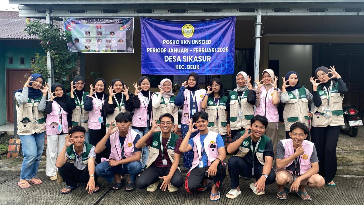 Kunjungan KKN unsoed Desa kalisaleh