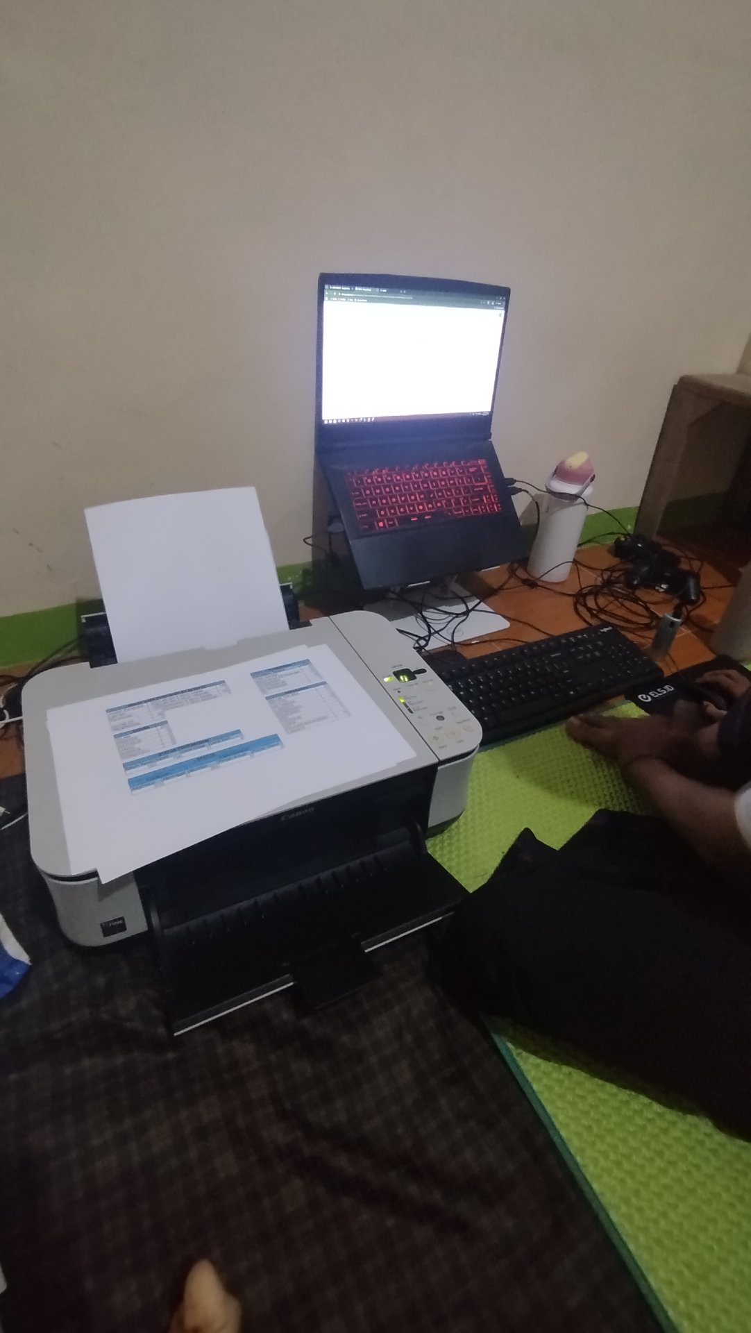 Cetak Hardcopy Data Kependudukan