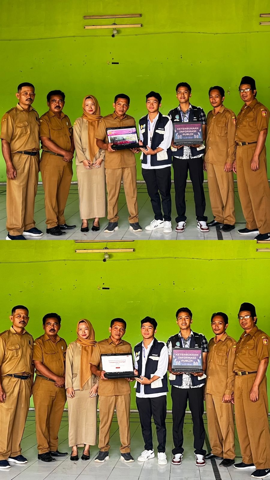 Penyerahan Website Inventaris Aset dan Transparansi Keuangan Desa Trimulyo