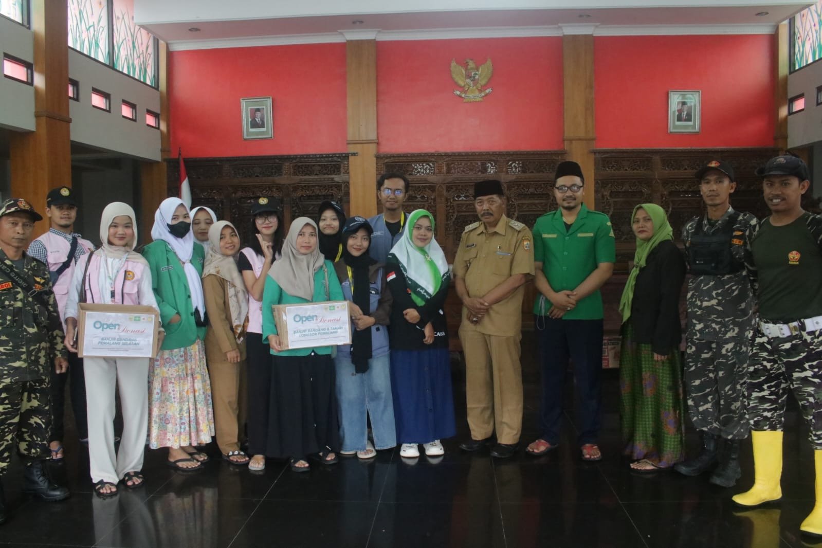 Galang dana bencana alam Pulosari, Pemalang