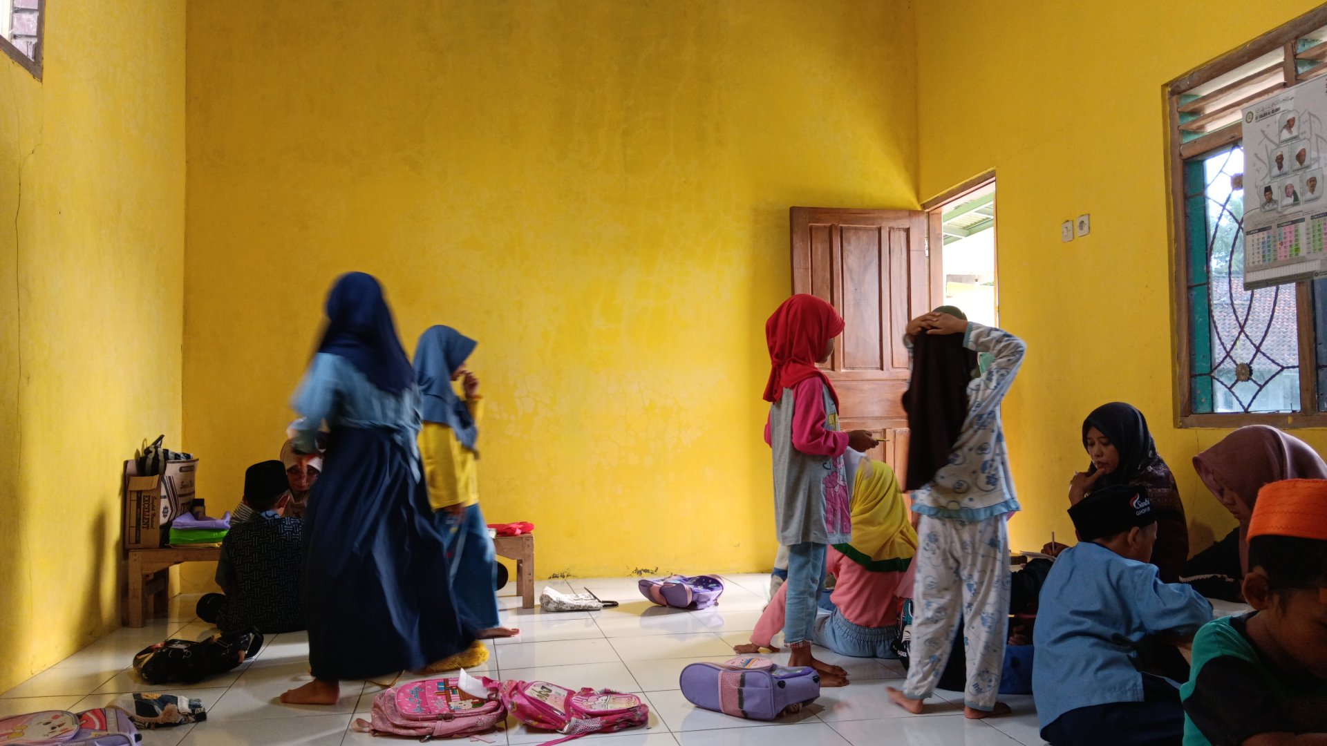 Pendampingan Pembelajaran di TPQ Baitul Mu'min