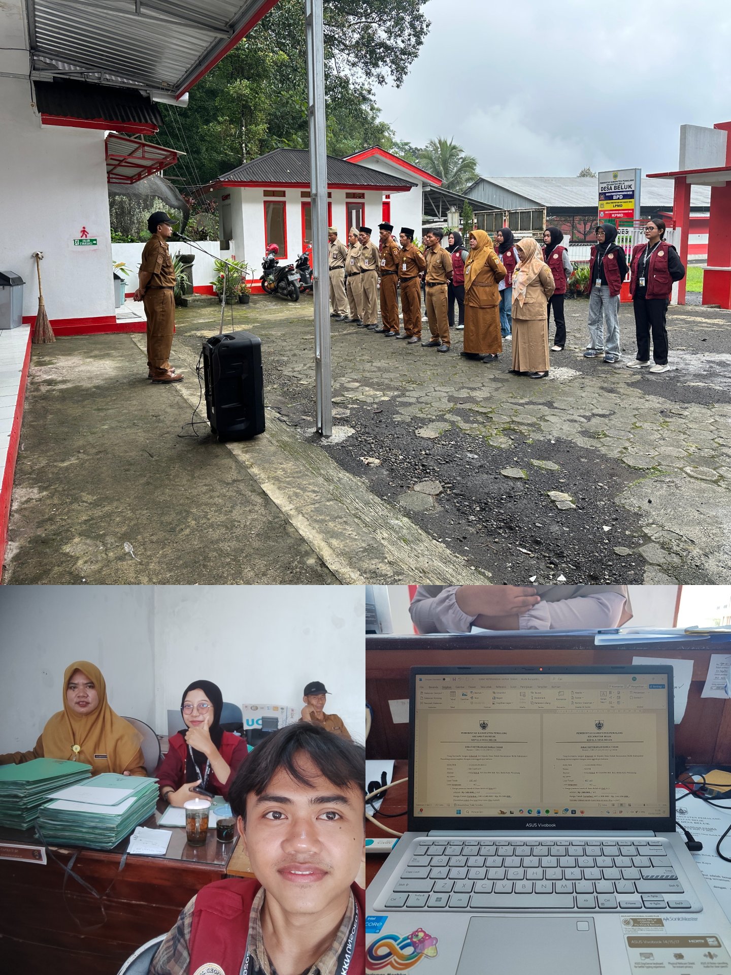 Kegiatan Hari ke-27 Kelompok KKN Desa Beluk