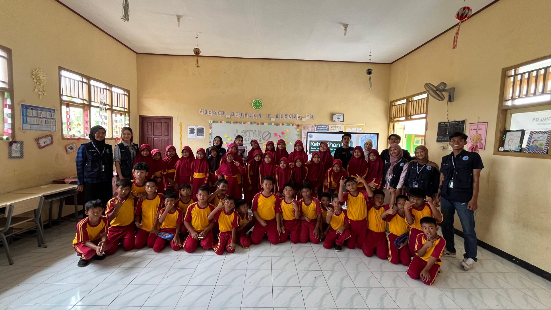 sosialisasi di sdn 3 dondong tentang stop bullying dan PHBS (30 januari 2026)