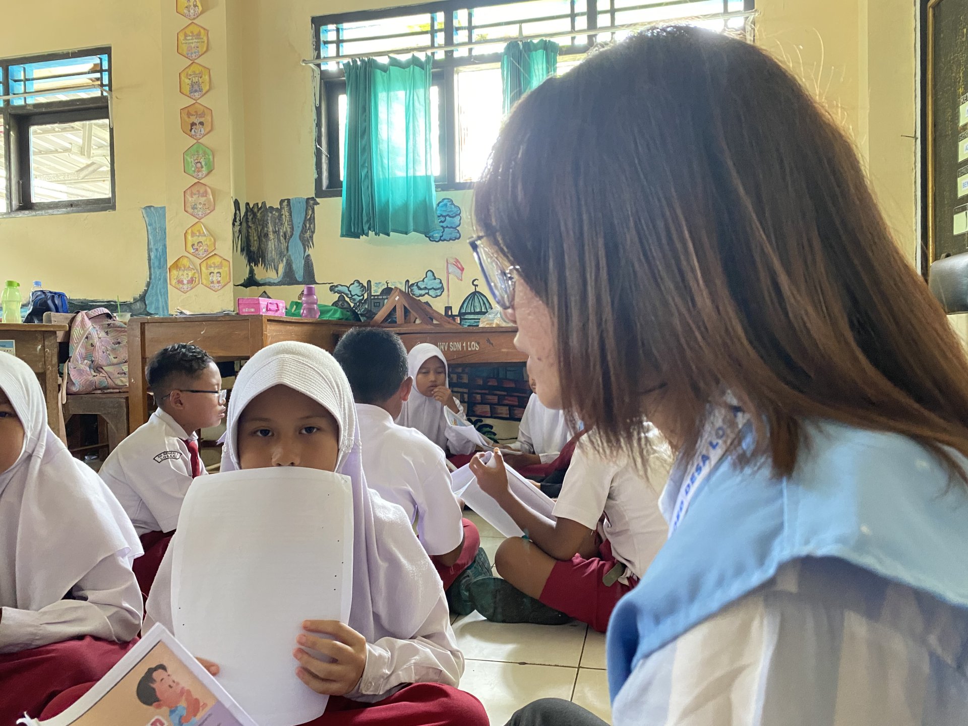 Kegiatan Literasi di SDN 1 Losari