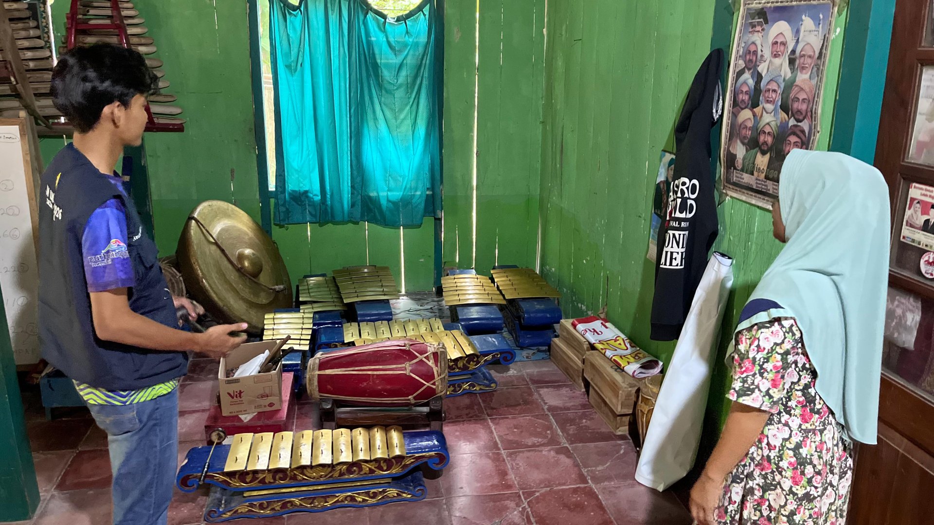 kunjungan ke tempat latihan karawitan di dusun 3 (31 januari 2026)