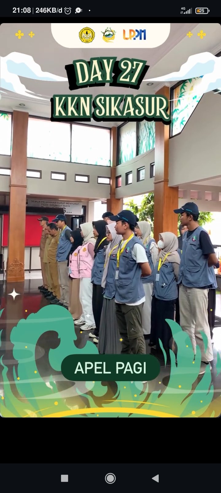 Apel Rutinan Senin Pagi