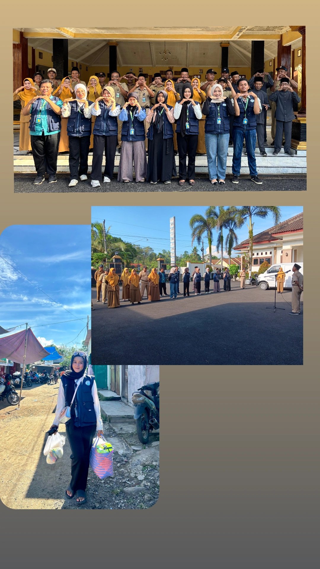 Apel pagi,Belanja,Datang ke Hajatan