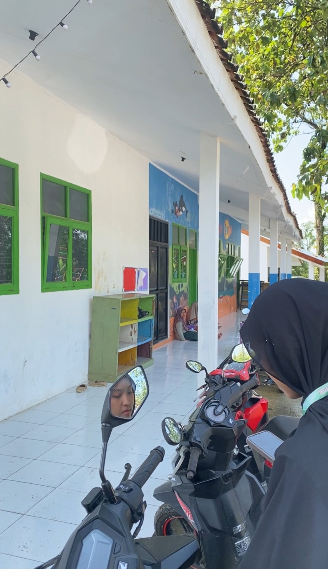 Silaturahmi ke TK dan mengantarkan surat untuk kegiatan sosialisasi hukum