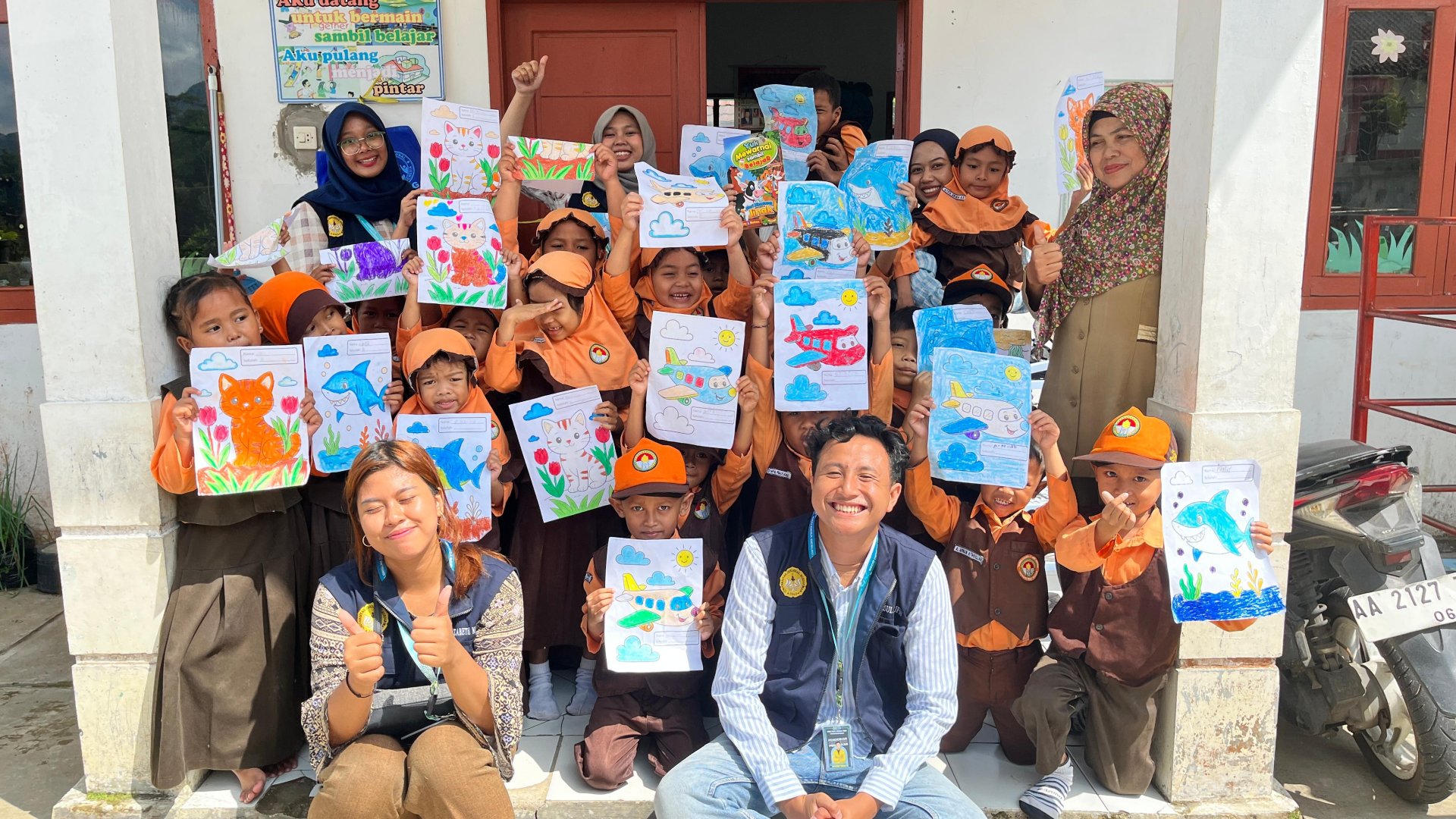 Kegiatan Pojok Kreatif di TK