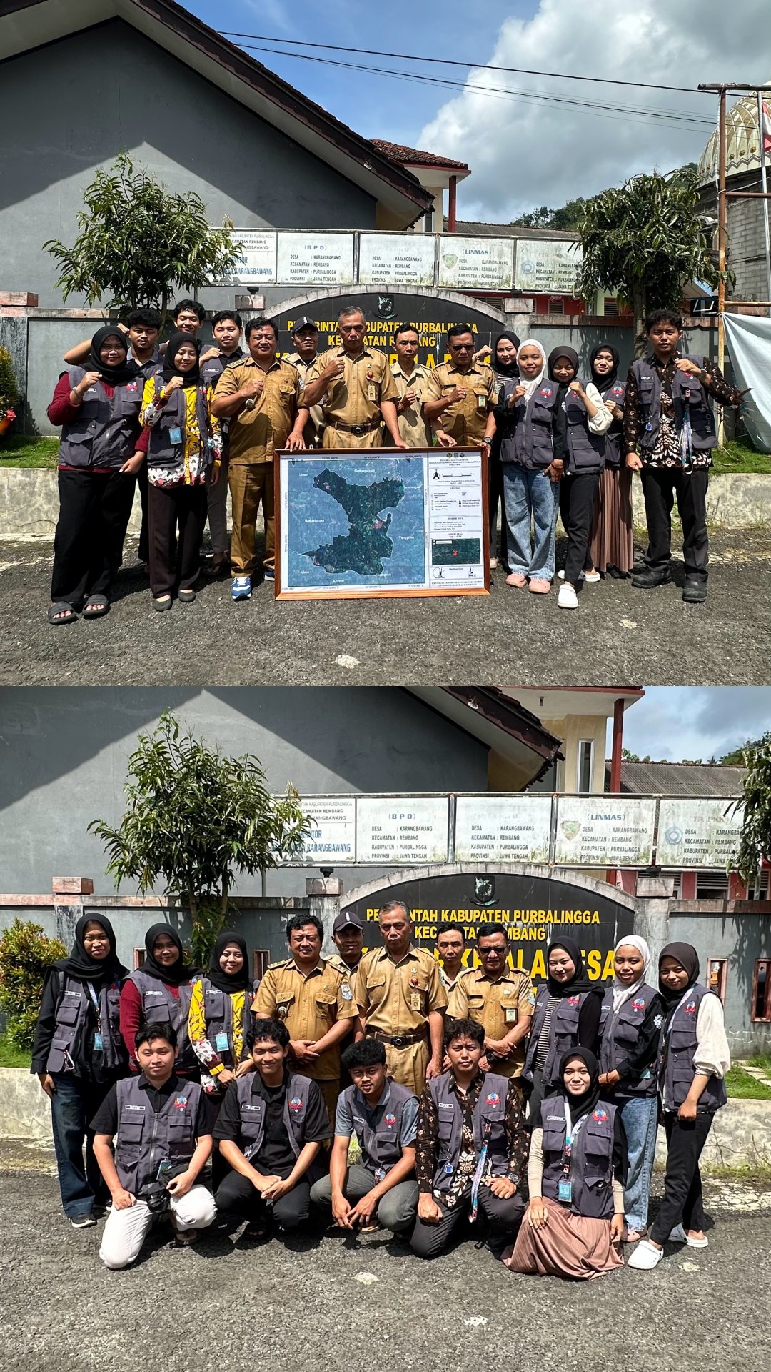 Program Kerja Bidang Pemerintah Desa Penyerahan dan Peresmian Peta Administrasi Desa