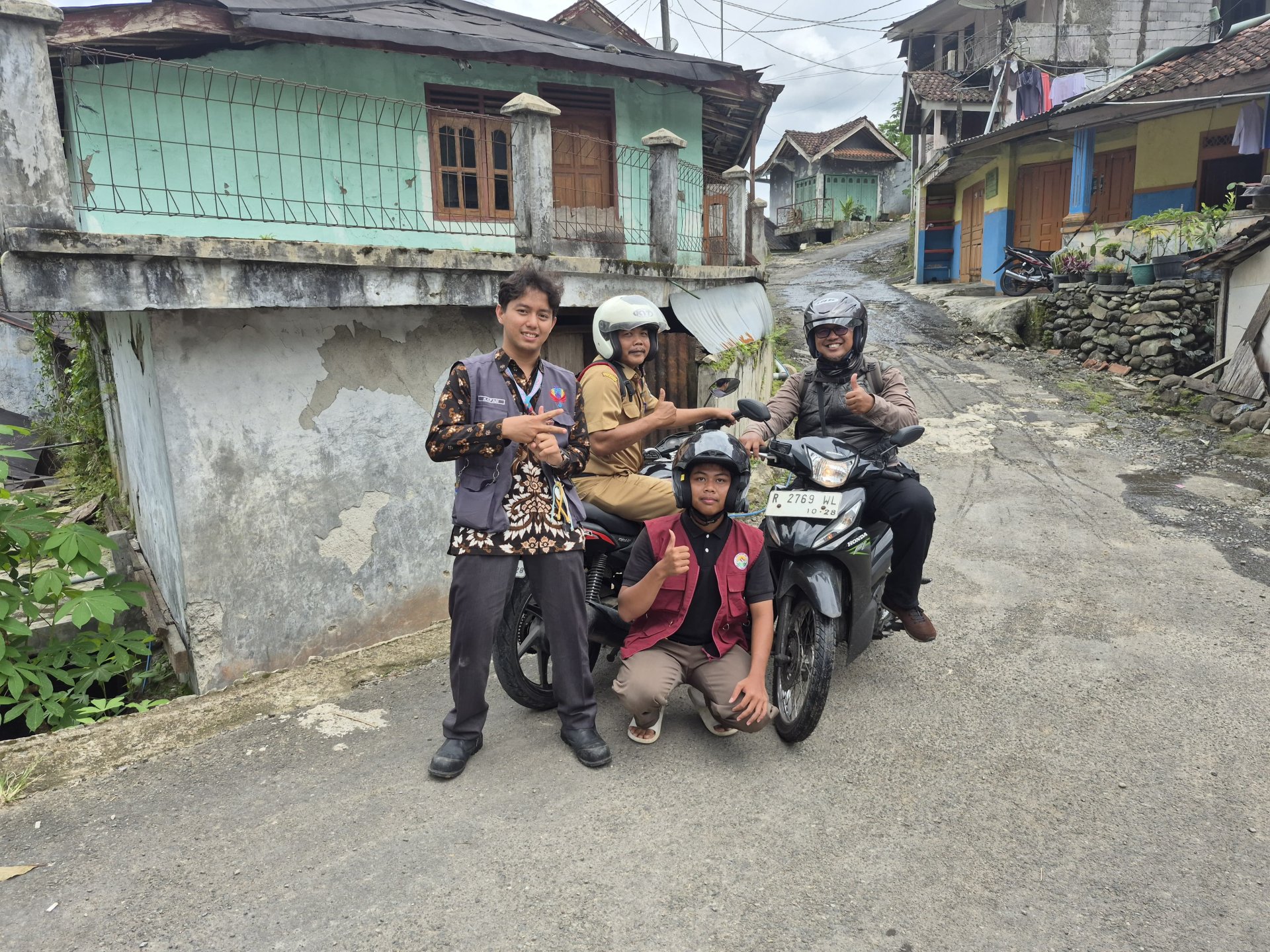 KUNJUNGAN DESA GUNUNGWULED BERSAMA DOSEN KOORDINATOR KABUPATEN PURBALINGGA