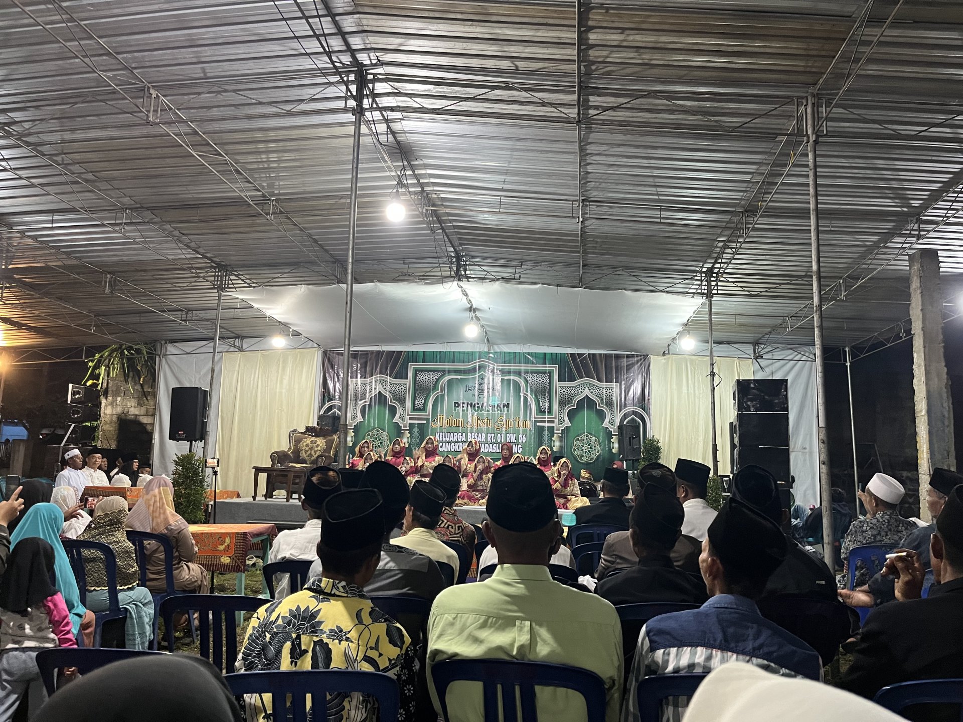 Menghadiri Kegiatan Pengajian Malam Nisfu Sya’ban Dusun Cangkring Wadaslintang