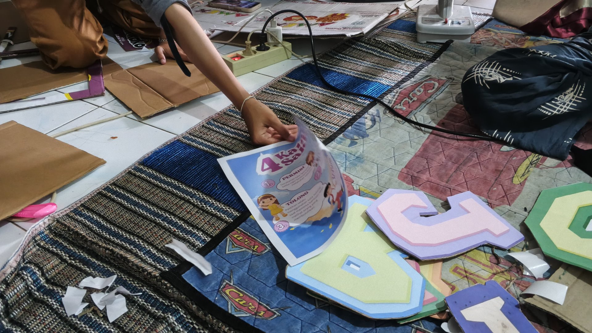 KKN UNsoed Hari Ke-27: Persiapan Pengadaan dan Penataan Pojok Baca