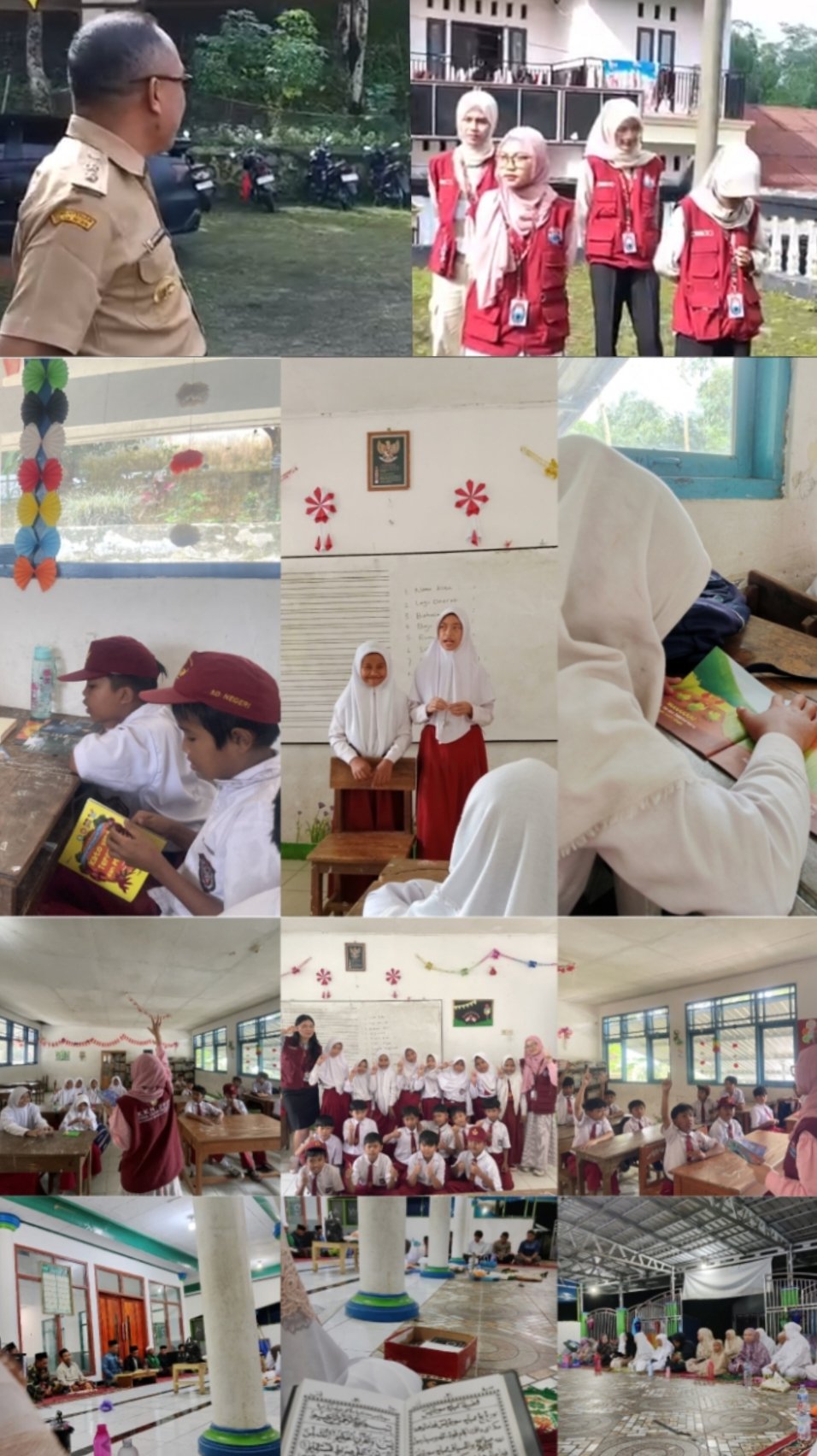 Apel Balai Desa, Membaca dan Bercerita serta Pengajian Nisfu Sya'ban