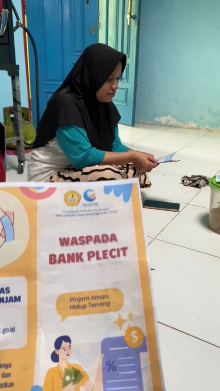 Sosialisasi literasi bank plecit
