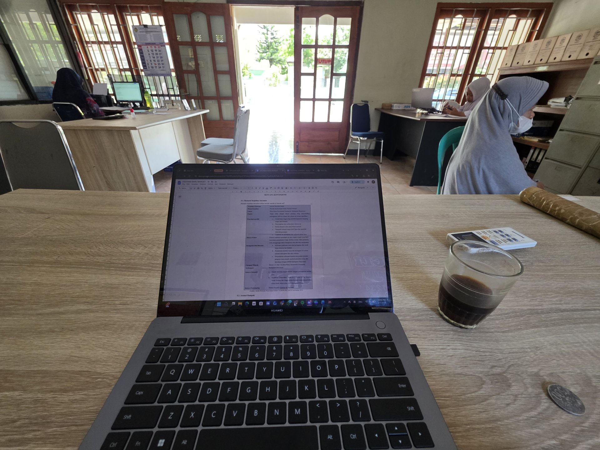 Hari ke-28 KKN: Piket Desa