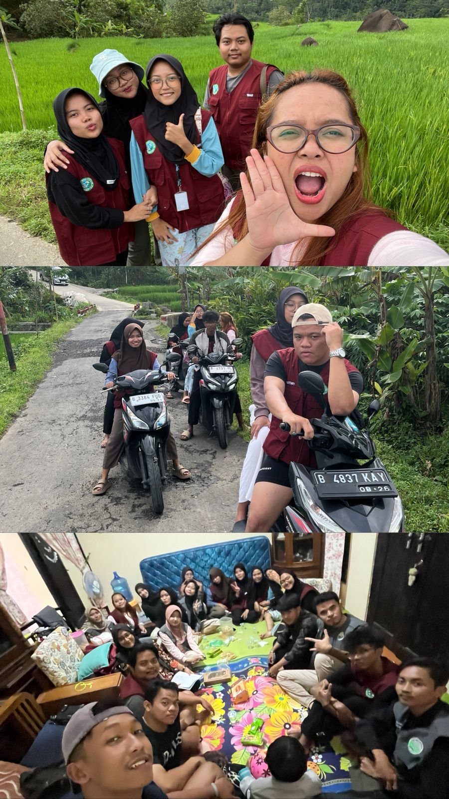 Pengambilan Video Dokumentasi KKN dan Silaturahmi Antar Kelompok KKN