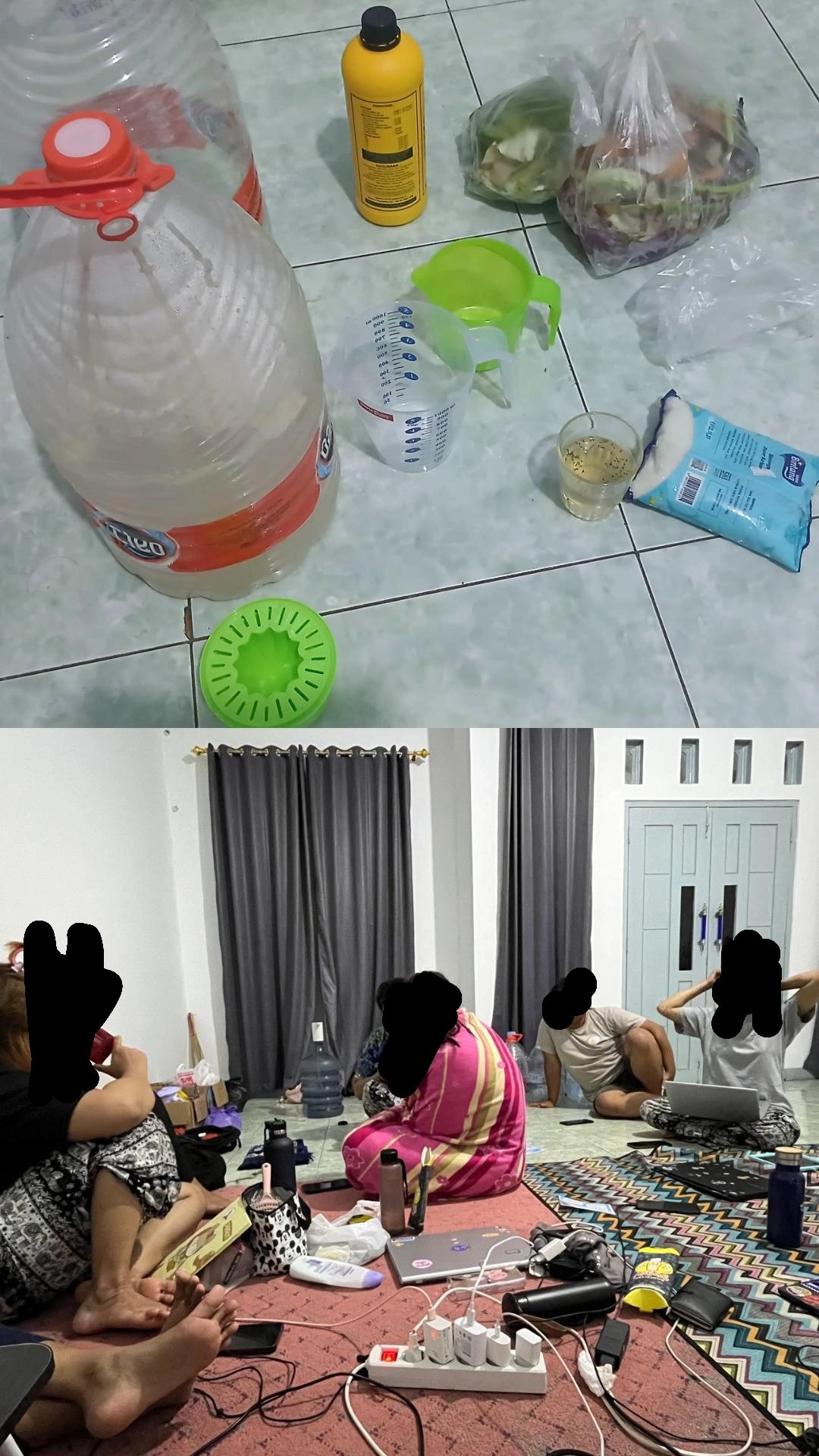 Persiapan proker POC (pupuk organik cair)