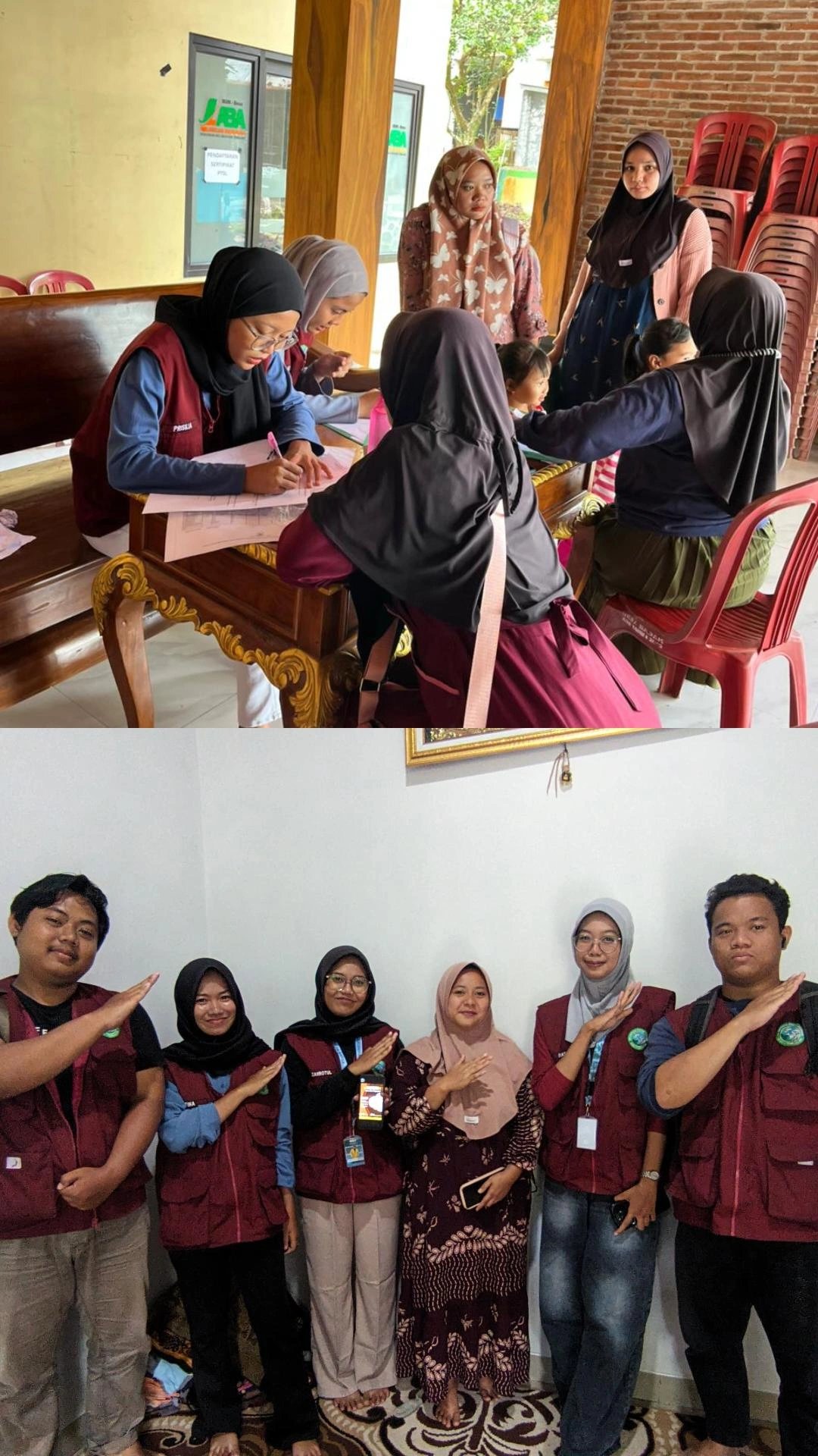 Membantu pengurusan PTSL (pendaftaran tanah sistematis lengkap) dan pendampingan UMKM, pelatihan digital marketing, dan penyerahan pamflet