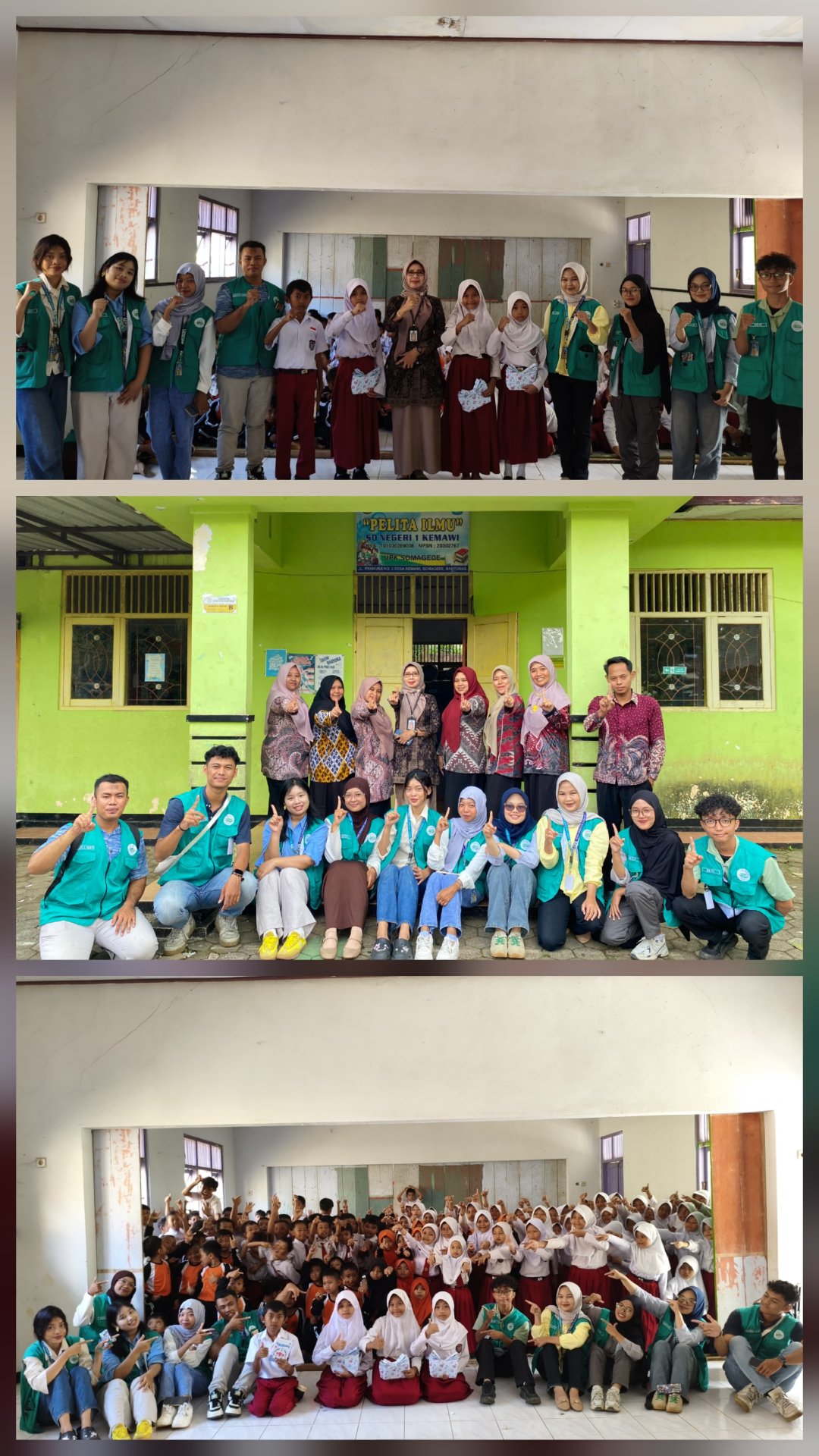 Pelaksanaan Piket di Balai Desa, Pengajaran di SMP, Penentuan Duta Baca di SD, dan Revitalisasi Lanjutan di Perpustakaan Sekolah Dasar