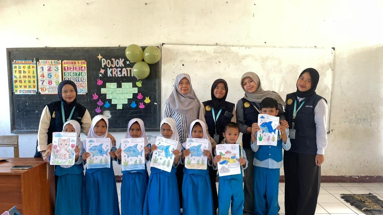 Program Kerja Pojok Kreatif dilaksanakan di TK Pertiwi 2