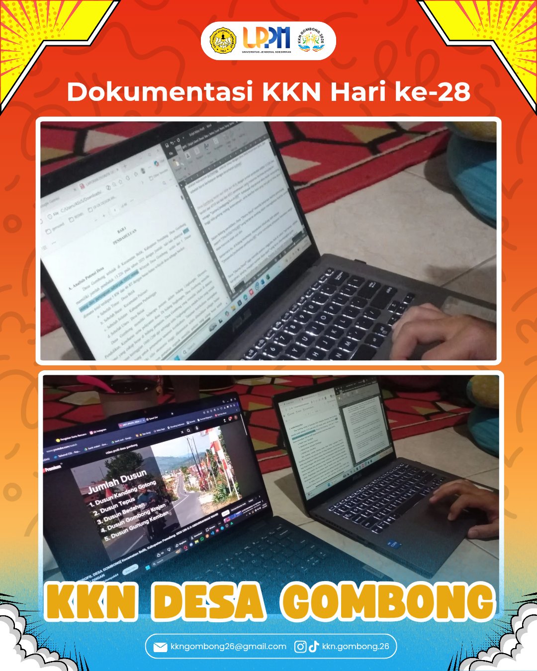 Penyusunan Script Voice Over Profil Desa