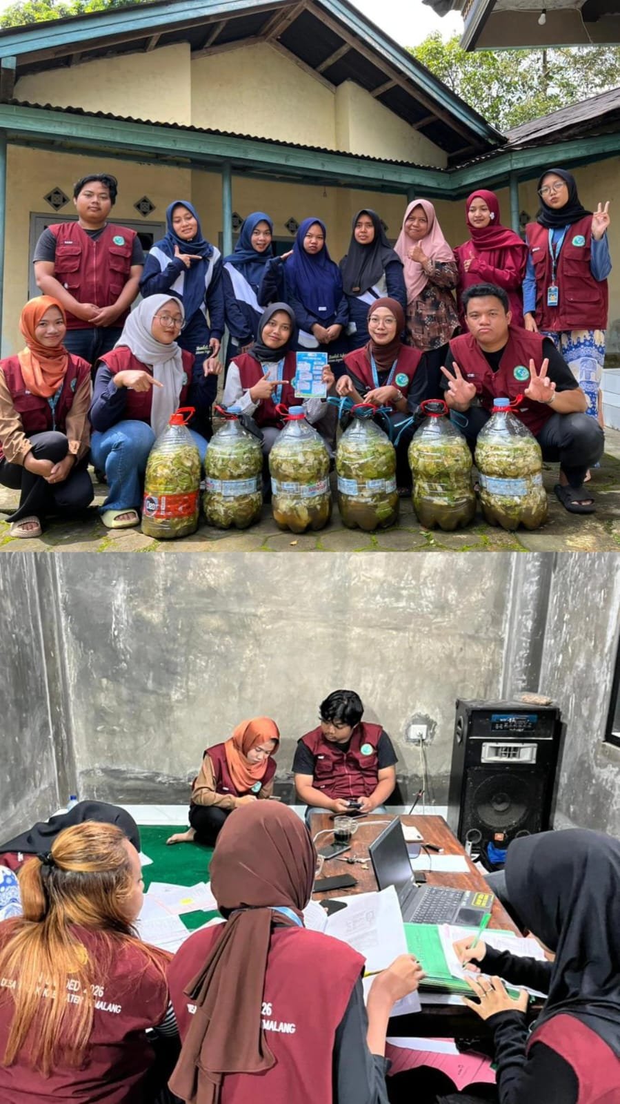 Pelaksanaan Program Lingkungan dan Pendampingan Administrasi Desa di Desa Badak