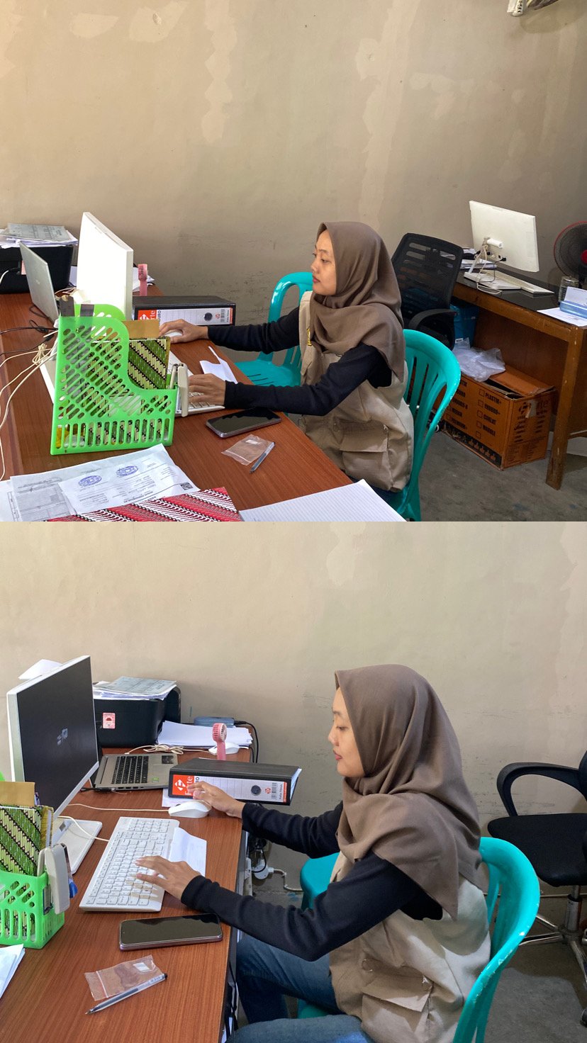 Piket Pelayanan Di Balai Desa Gumelem Kulon Kecamatan Susukan