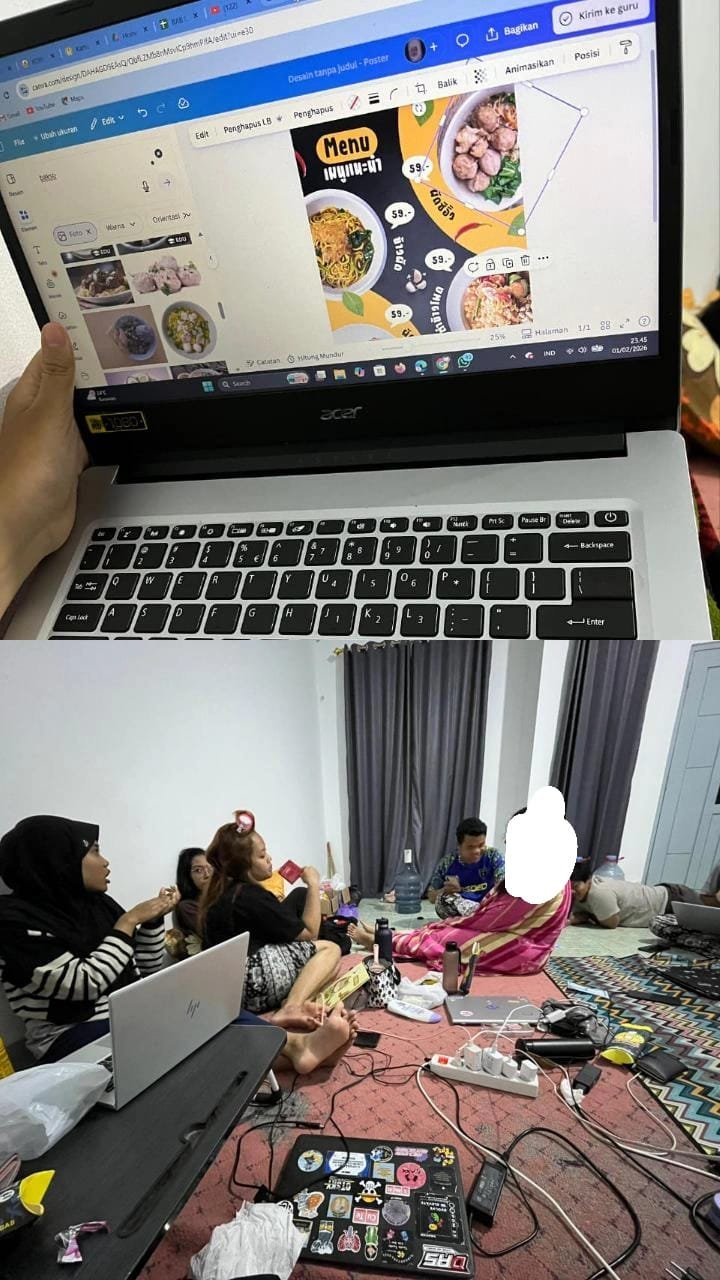 Pembuatan Poster UMKM dan Persiapan Proker Pembuatan Pupuk POC - KKN Day 26