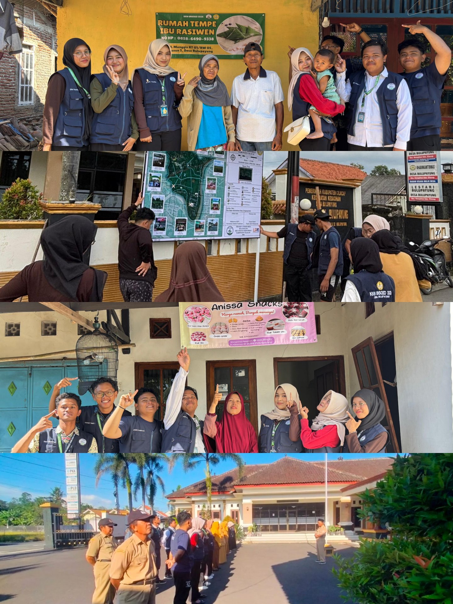 Apel, Pemasangan Banner UMKM, dan Pemasangan Peta Potensi Desa