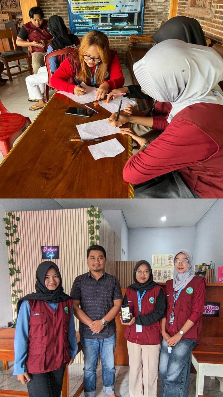 Pendampingan UMKM dan Dukungan Pelayanan Administrasi Desa di Desa Badak