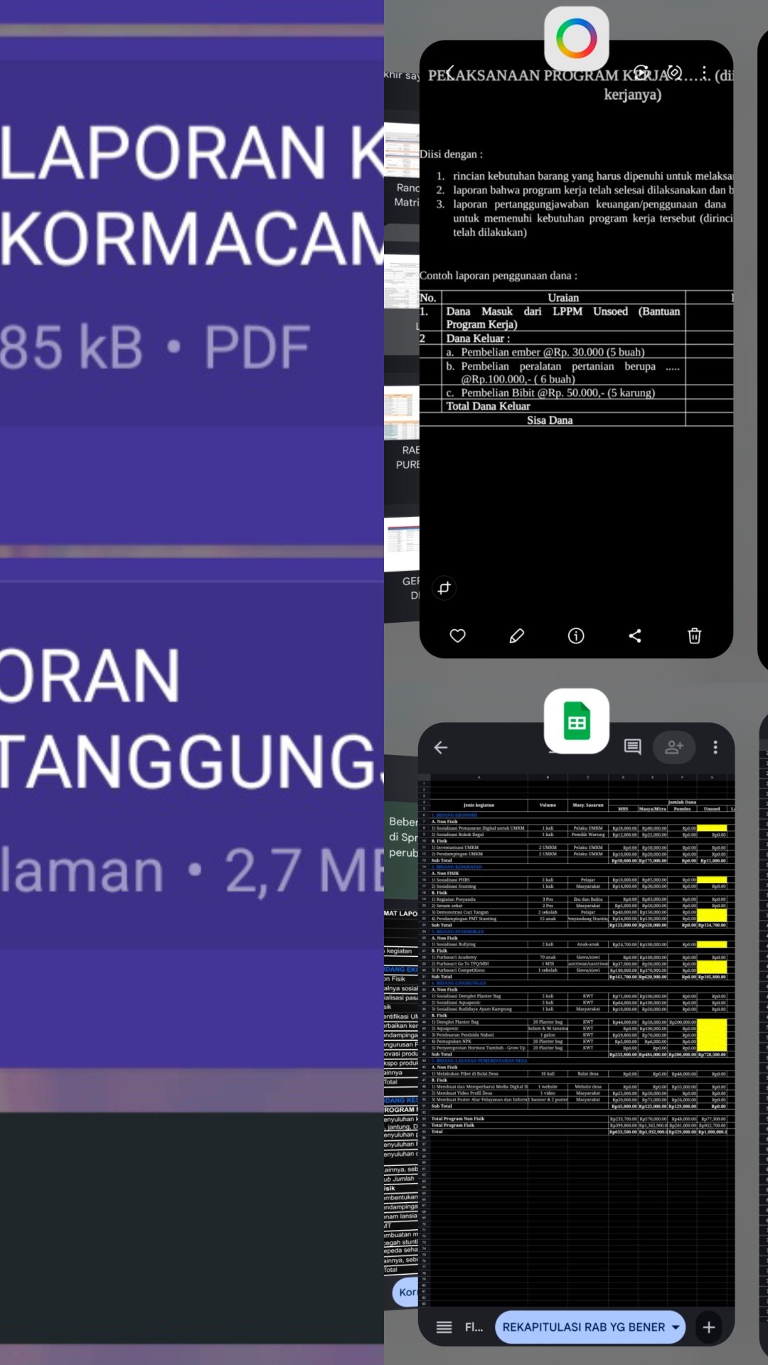 Penyusunan Laporan LPJ LPPM