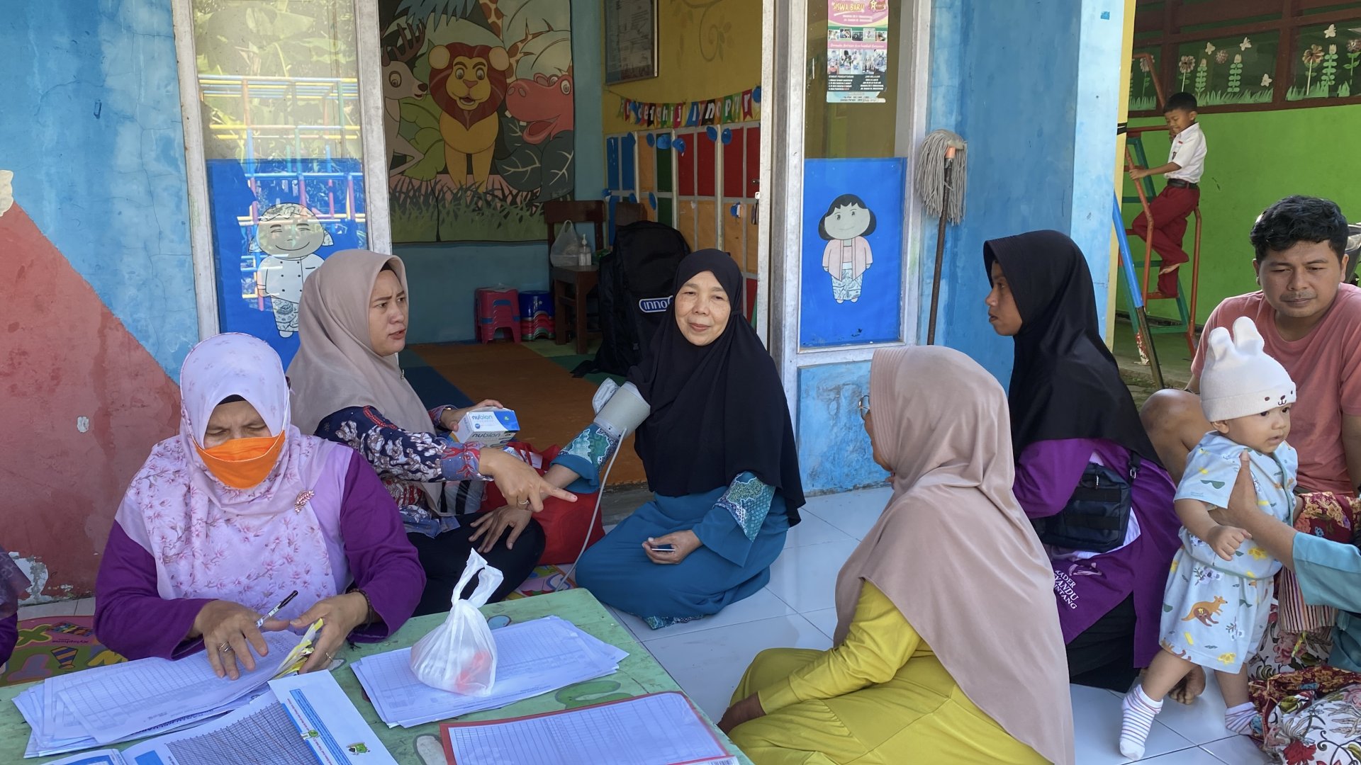 KKN DAY 28 : Kegiatan Posyandu di TK Pertiwi