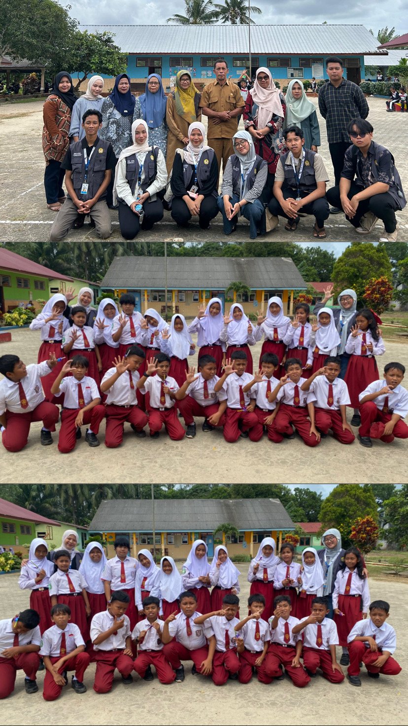 Pelaksanaan Program Kerja Bidang Pendidikan: Mengajar Bahasa Inggris SD 8 Kelapa Kampit Desa Cendil